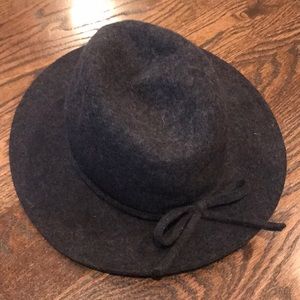 Grey wool hat